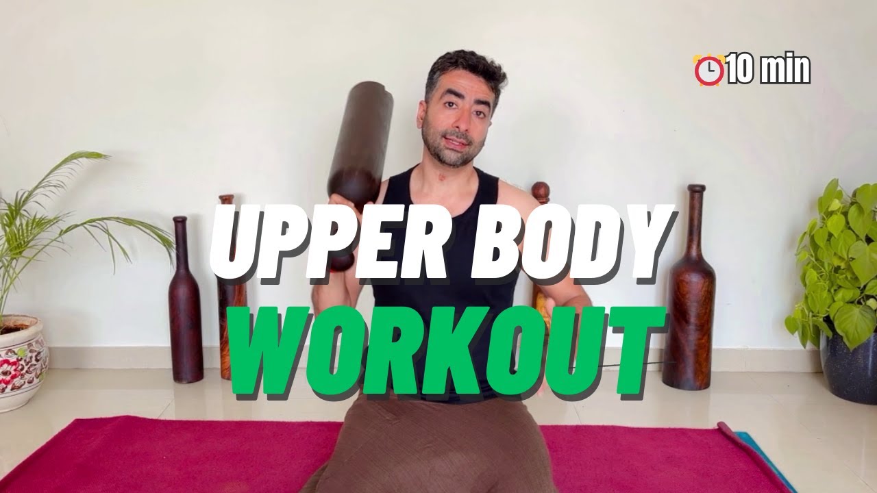 I got strong with this 10min Upper Body Mudgar Workout 💪🏻