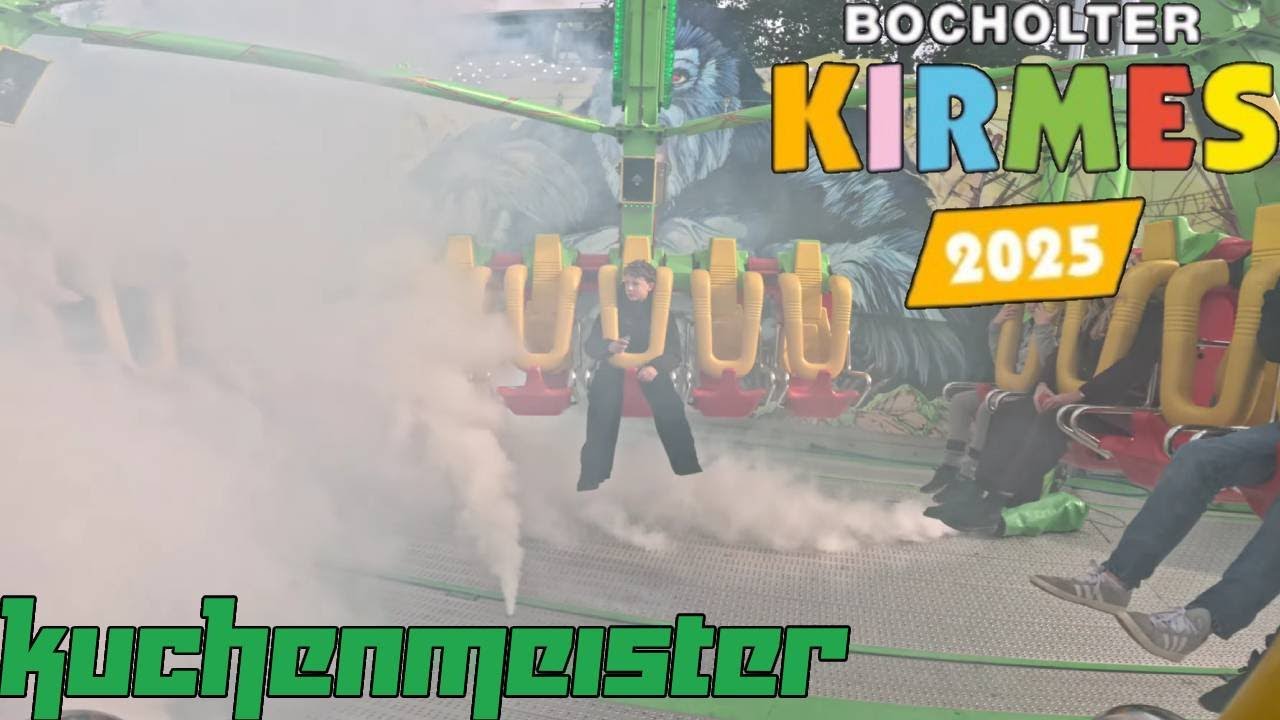[Onride] Konga - Kuchenmeister - Bocholter Kirmes [10-20-2025][4K 120Hz]