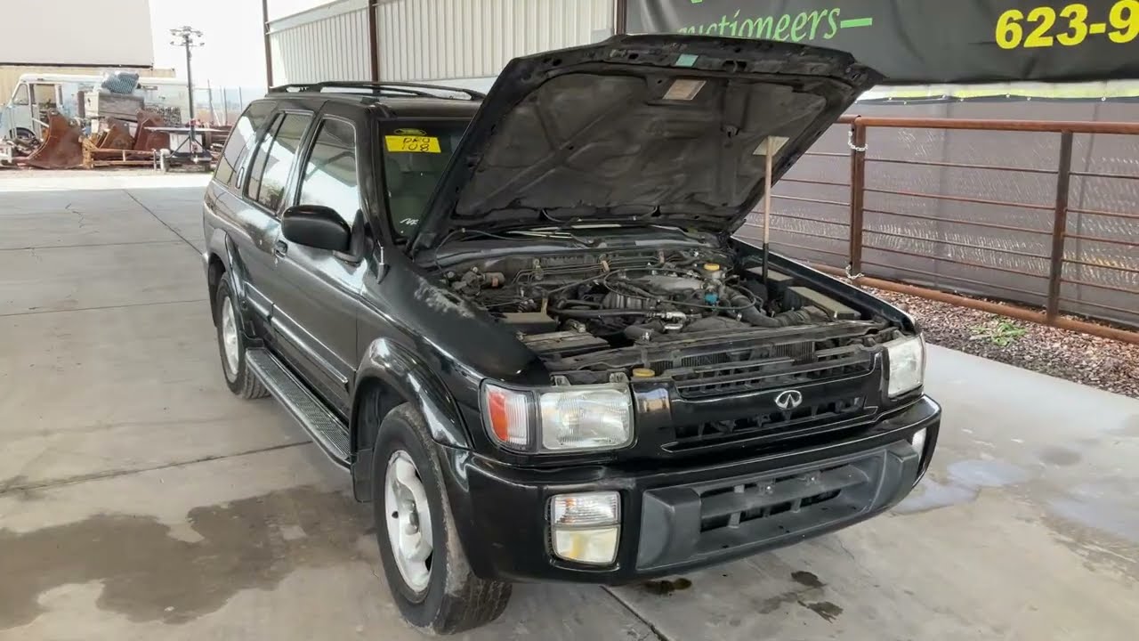 1998 Infiniti QX4 SUV For Virtual Online Auction April 8, 2023