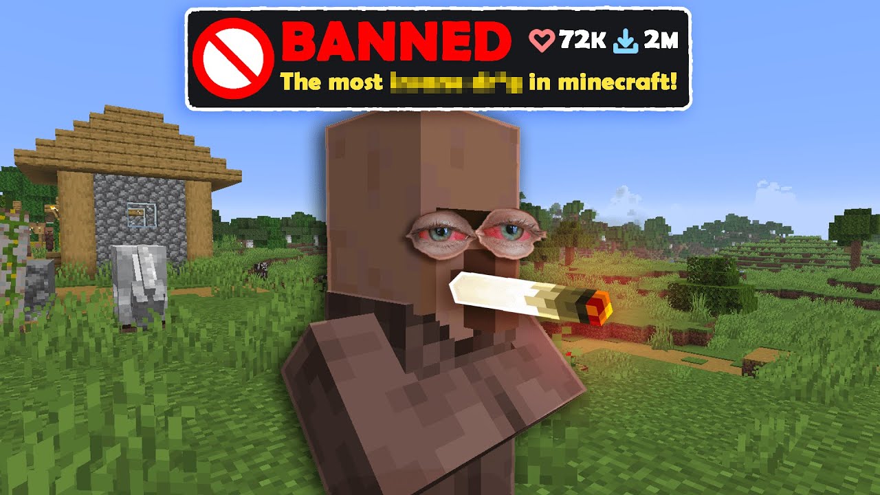 Играю в моды Minecraft, которые не должны существовать