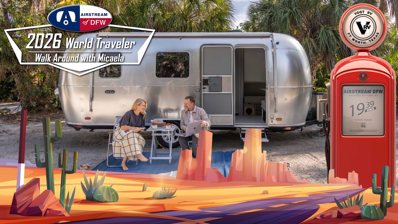 Обзор новой модели Airstream World Traveler 2026 года | Легкий, одноосный, пригоден для буксировк...