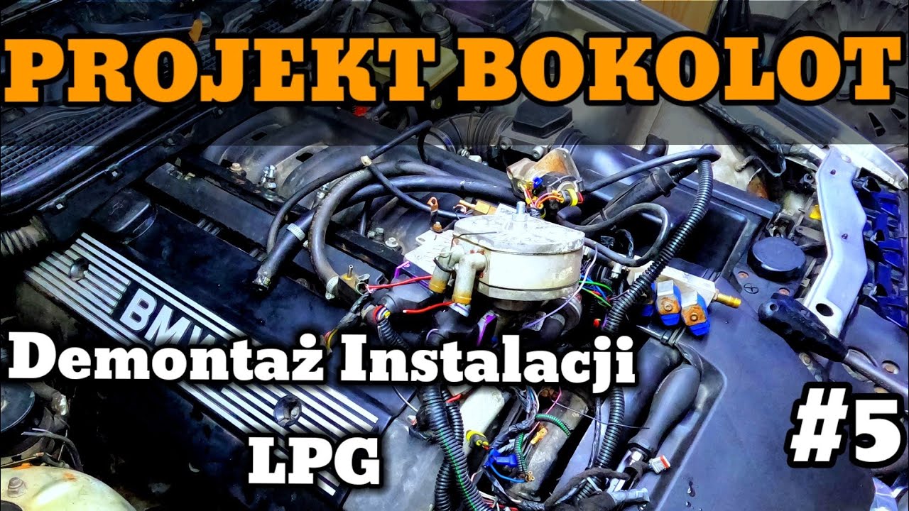 PROJEKT BOKOLOT #5 Demontaż instalacji gazowej LPG