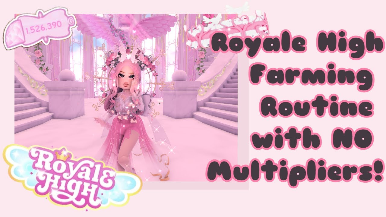 Royale High Farming Routine with NO Multipliers!!