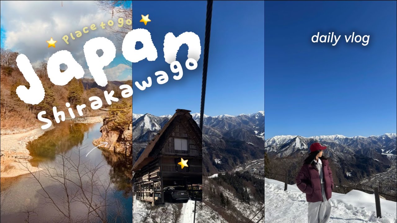 JAPAN WINTER TRIP || PART 3 || Takayama & Shirakawago ❄️🛖🇯🇵