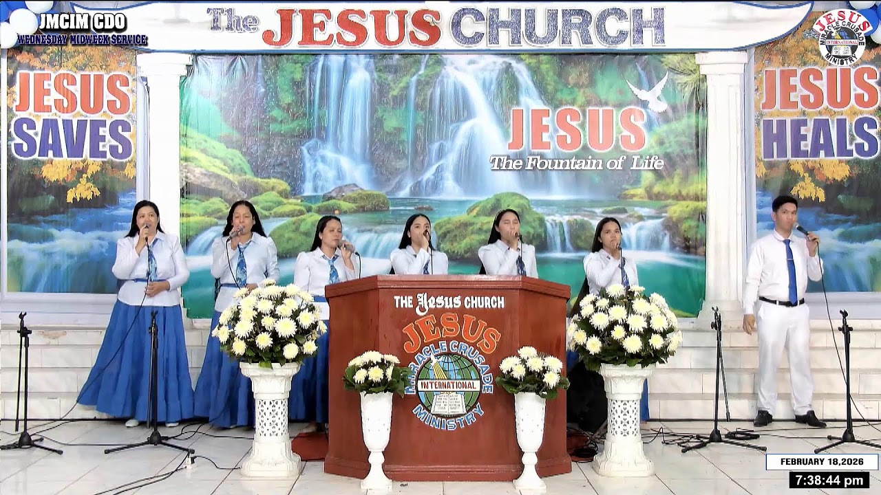 Watch! the JMCIM CDO Live Streaming  of  WEDNESDAY MIDWEEK SERVICE | FEBRUARY 18, 2026