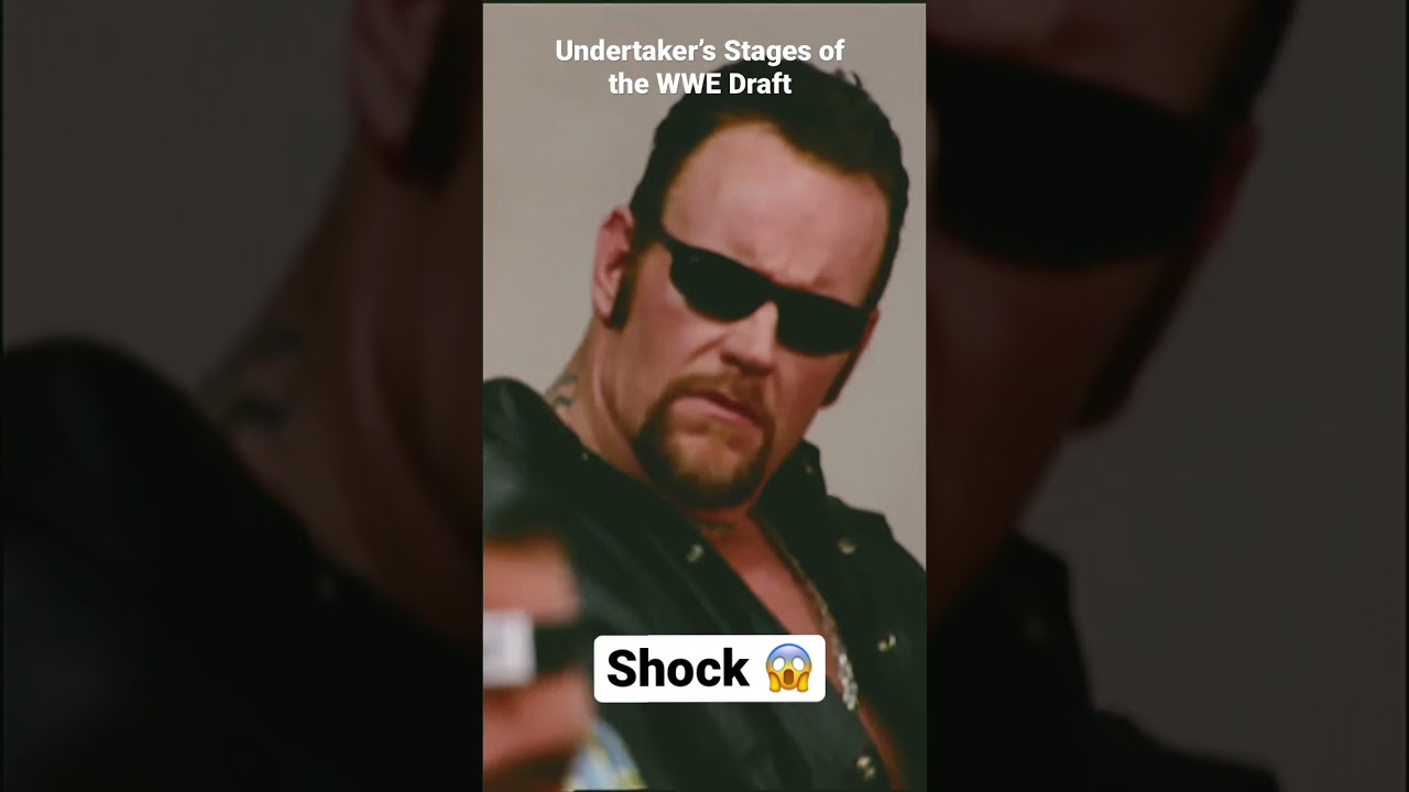 Undertaker&rsquo;s Stages of the WWE Draft #Short