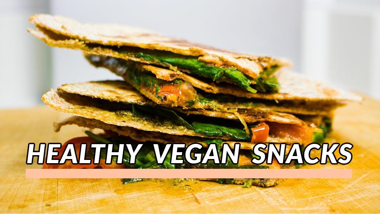 5 EASY VEGAN SNACK RECIPES | & Vegan Energy Bar Recipe