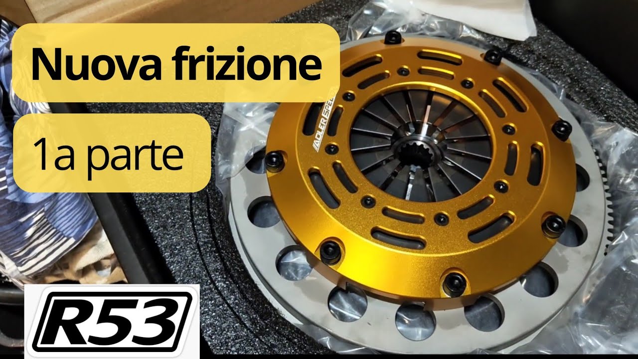 Nuova frizione mini R53, smonto il sottotelaio