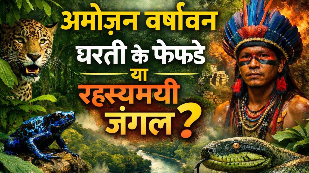 Amazon Rainforest Explained in Hindi | धरती का सबसे बड़ा रहस्य | The Dum Story