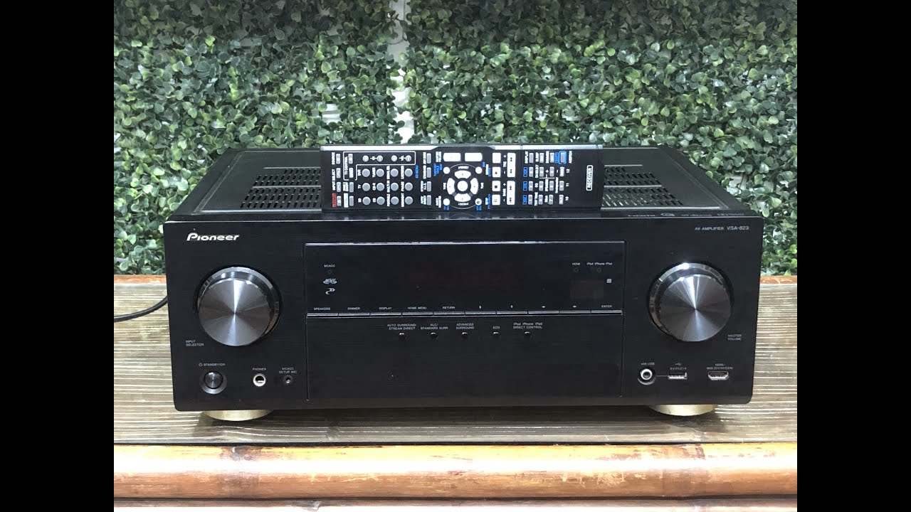 ( ĐÃ BÁN ) Amply PIONEER VSA-823, 5.1 DTS-HD MasterAudio. Giá bán :
