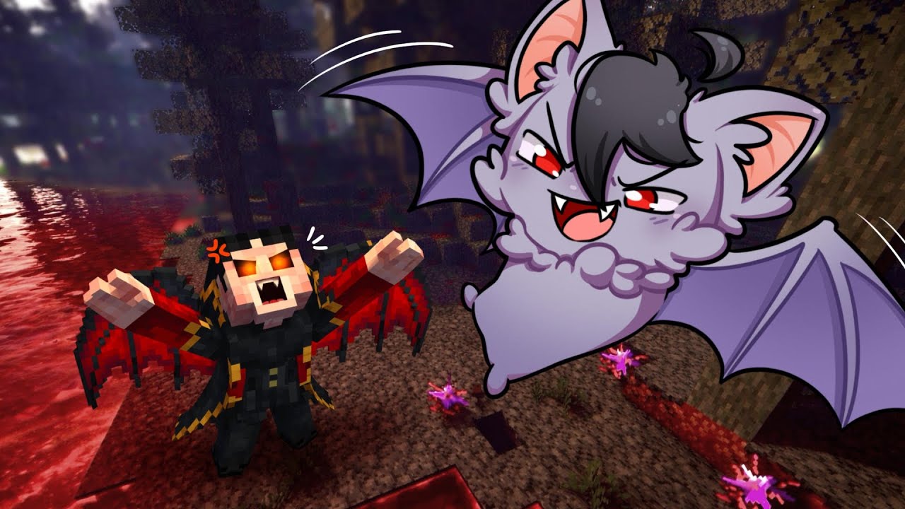 EU VIREI UM MORCEGO NO MINECRAFT