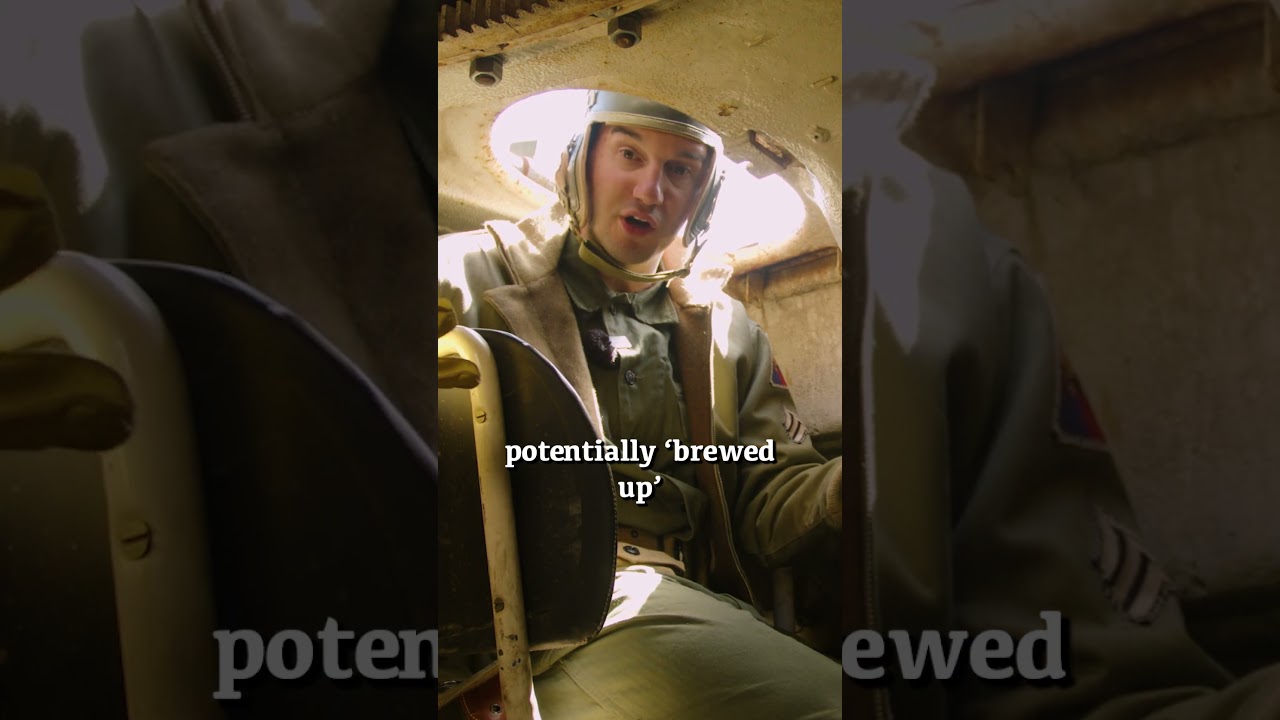 How You'd Escape From a Burning WW2 Tank