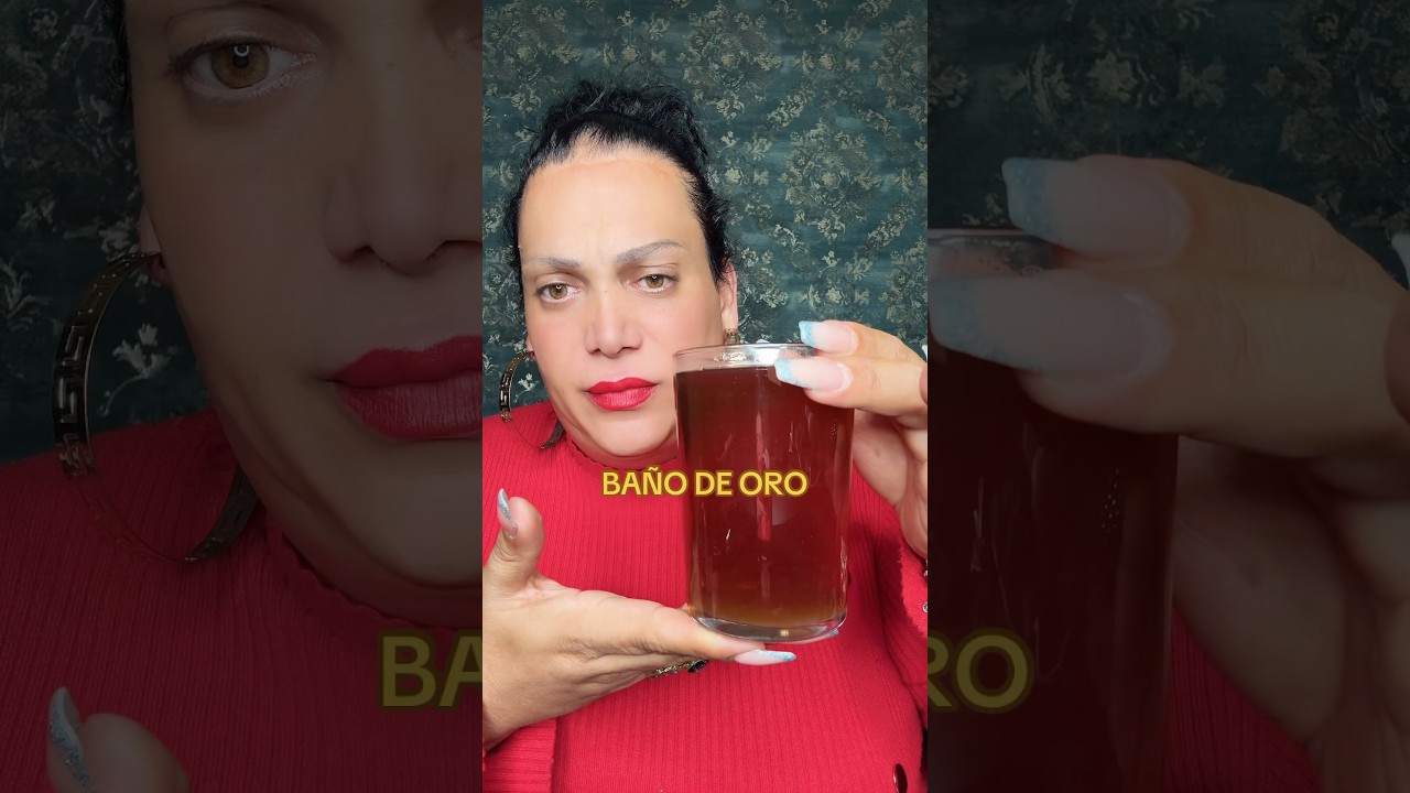 Ba&ntilde;o de oro,ba&ntilde;o de fortuna #vidente # fortuna #abundancia