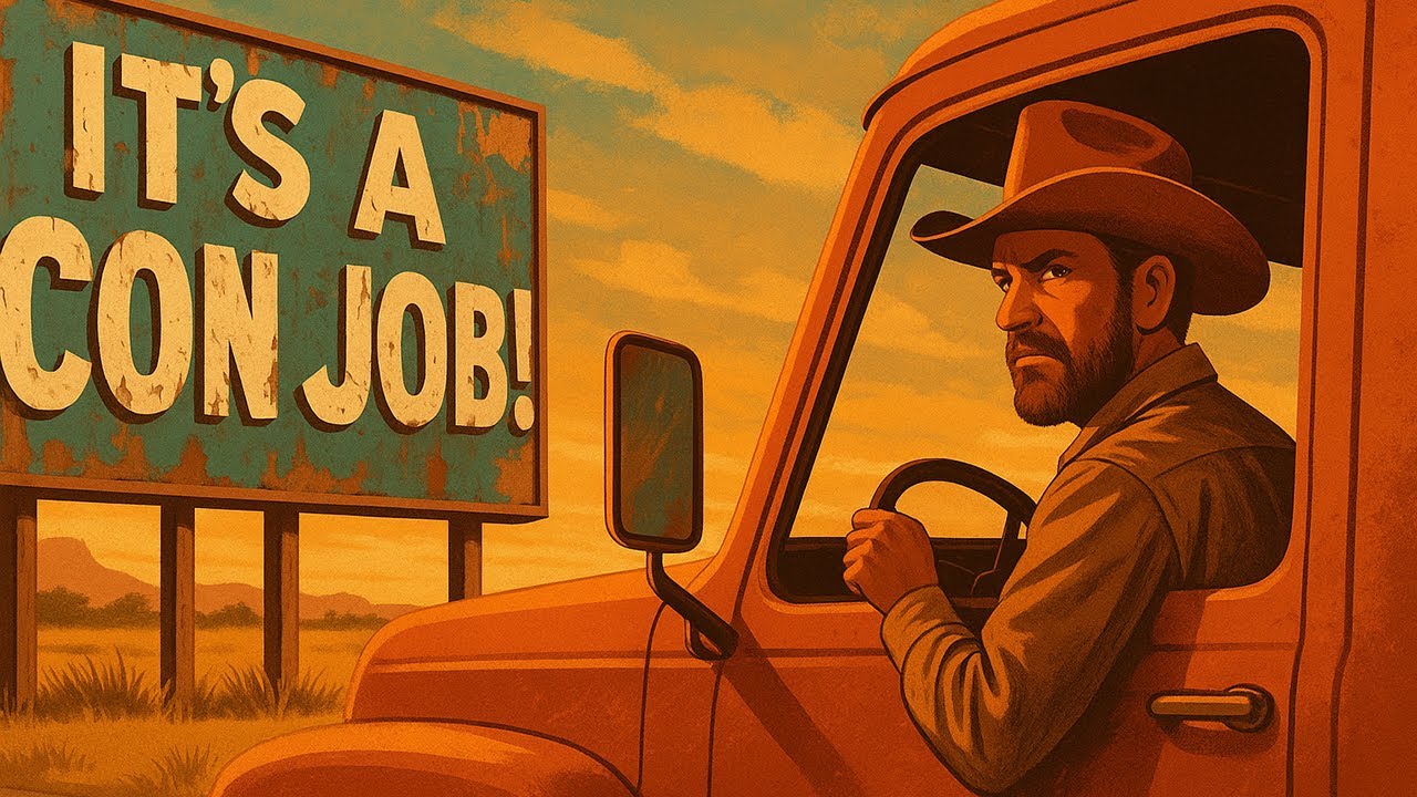 «It’s a Con Job» — гимн кантри-рока, разоблачающий современную культуру заговора | Официальное му...