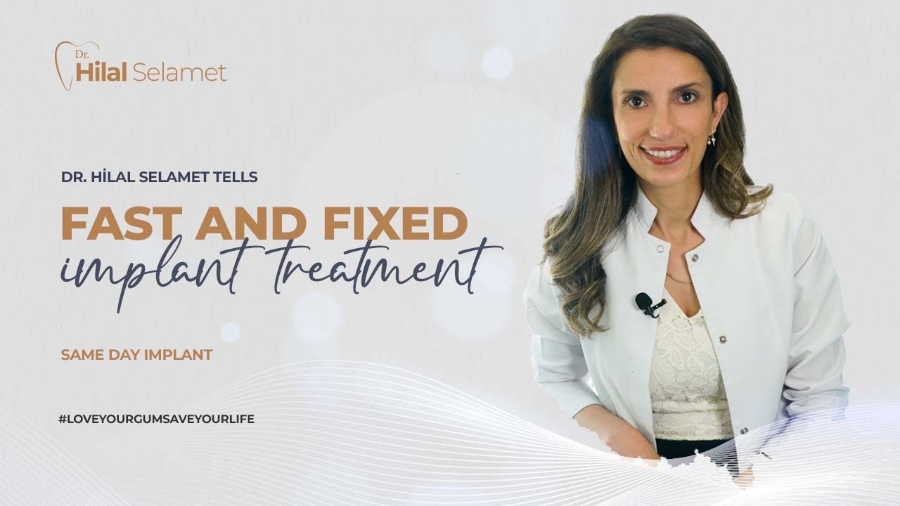 Fast and Fixed Dental Implant Treatment I Same Day Implant