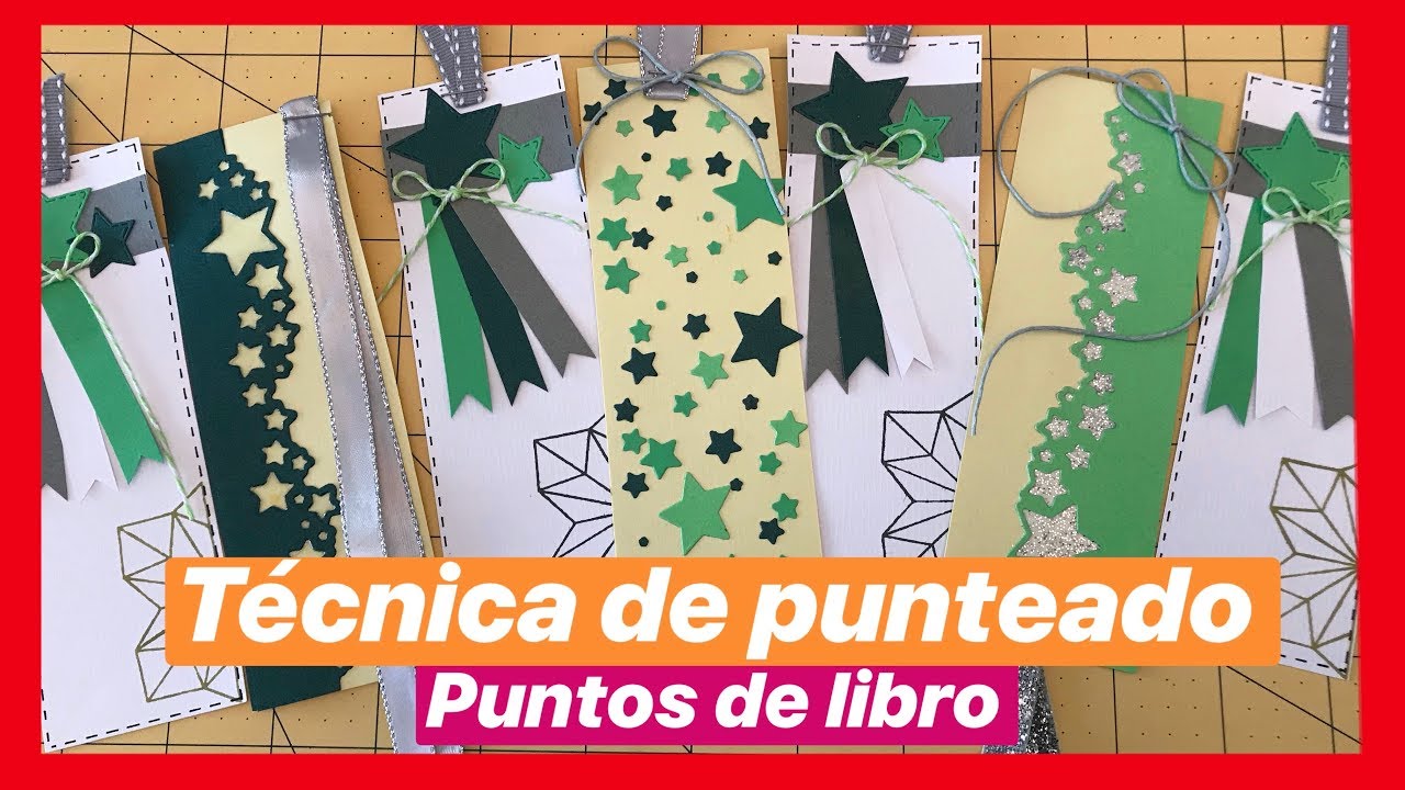 🌟PUNTOS de libro y TECNICA de PUNTEADO 💚 TIENDA TEDI [nivel medio] paso a paso #SCRAPBOOK