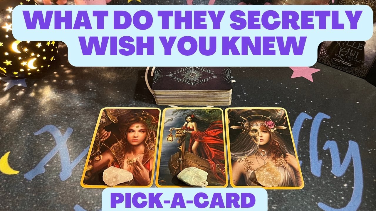❤️🔮What do they secretly wish you knew❤️PICK-A-CARD✨🌙TIMELESS❤️LOVE READING#tarot #pickacard