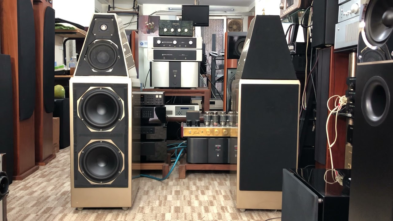 ❌📀Loa Wilson Puppy 6 cực kì hay đánh Pre Pow Sonic Frontiers SFL-2 + Mark levinson 532H + CD REVOX
