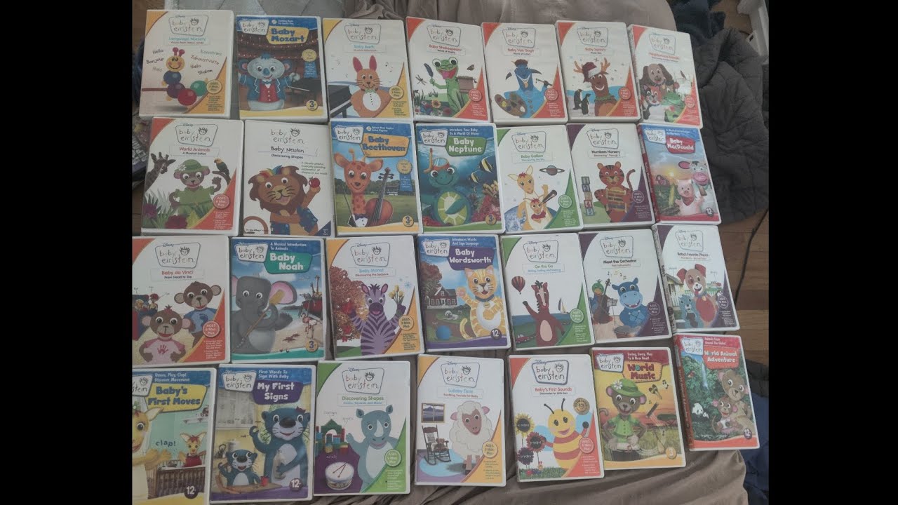 Every Last Edition Baby Einstein DVD (except one)