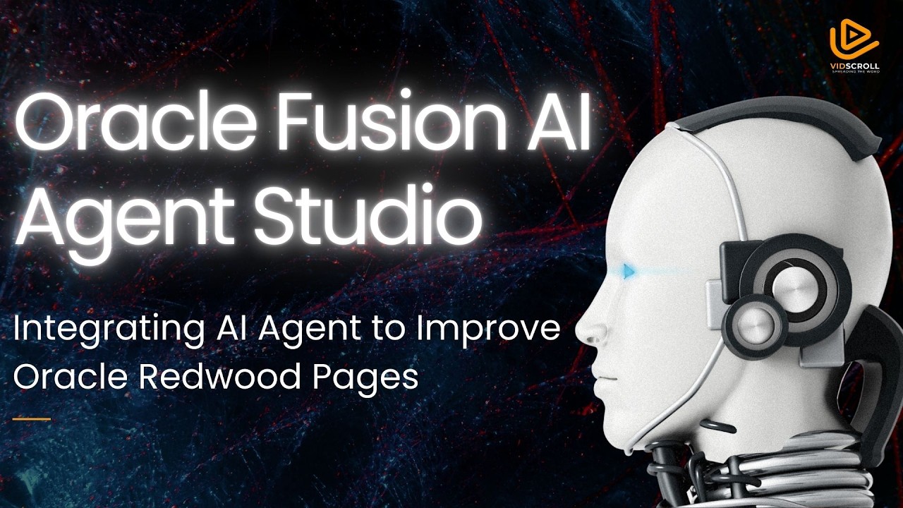 Интеграция ИИ-агента для улучшения Oracle Redwood Pages | Oracle Fusion AI Agent Studio