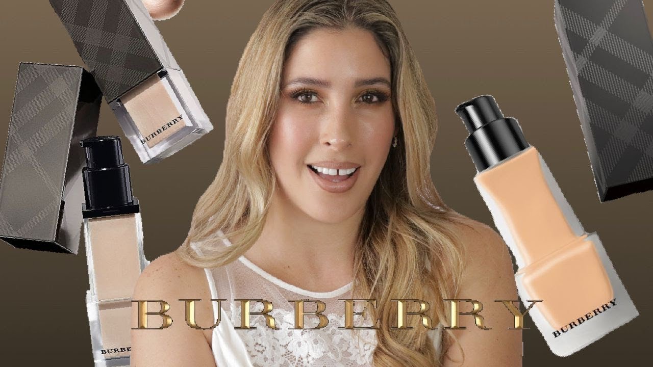 NEW BURBERRY MATTE GLOW FOUNDATION VS FRESH GLOW LUMINOUS FLUID Review 12 HR Wear Test LUXURY BEAUTY