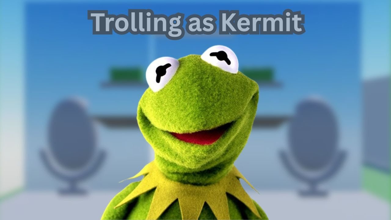 Trolling as Kermit The Frog In Mic Up!
