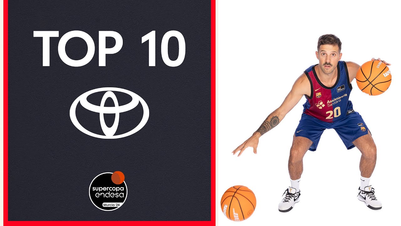La varita de Nico Laprovittola lidera el Top10 Toyota | Supercopa Endesa Murcia 2024