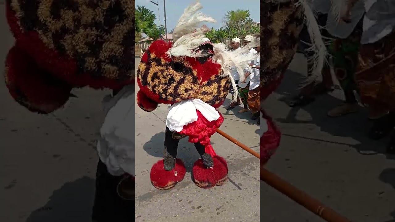 Ekpe display by Osam'Mgbe Akim