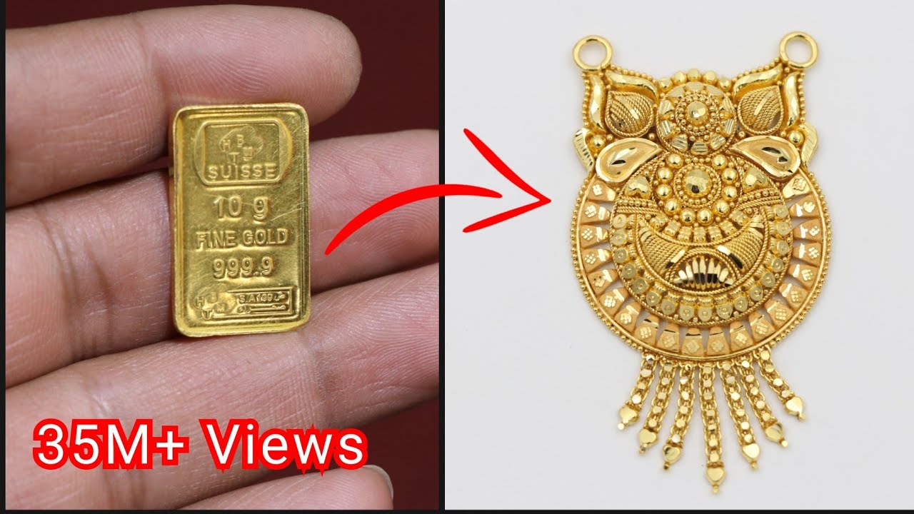 Pure Gold Mangalsutra Making | Proof of 24K Gold Jewellery - Gold Smith Jack