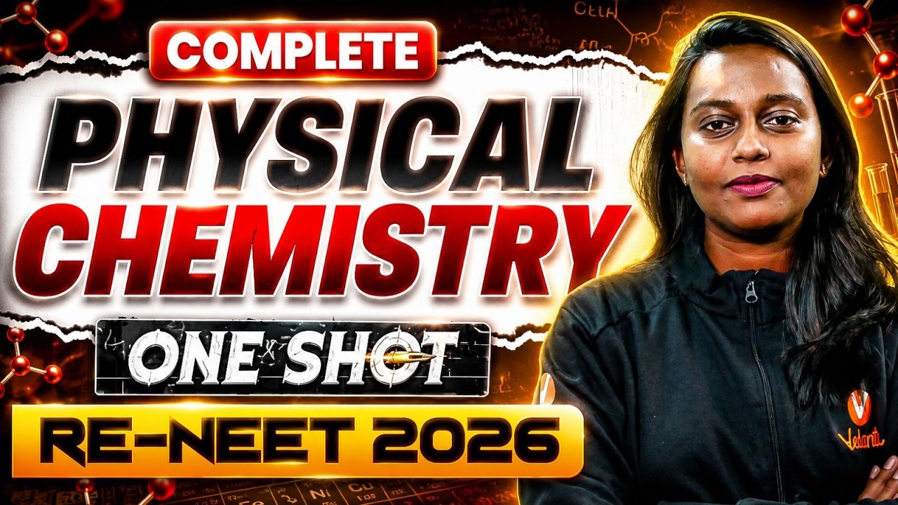 Re-NEET 2026: Complete Physical Chemistry One Shot🎯| Aswathi Mam