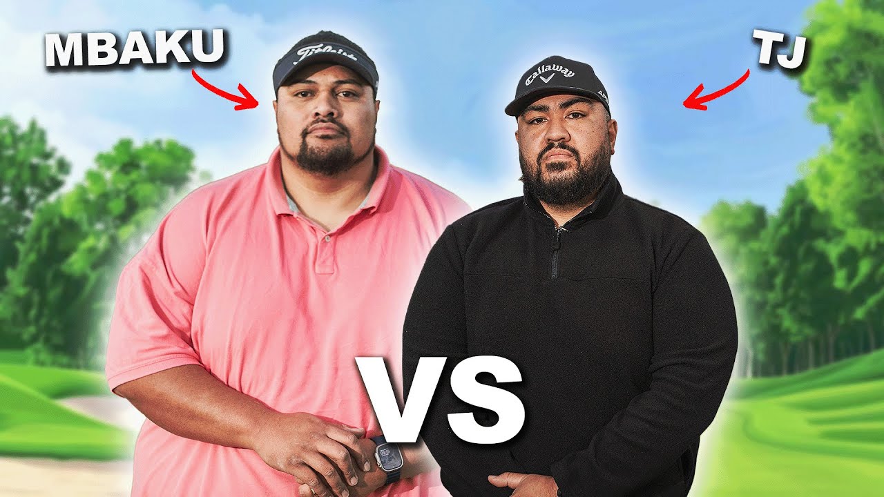 Mbaku vs TJ | 1V1 Rematch @ Fox Hills Golf Course | Bunkerbros