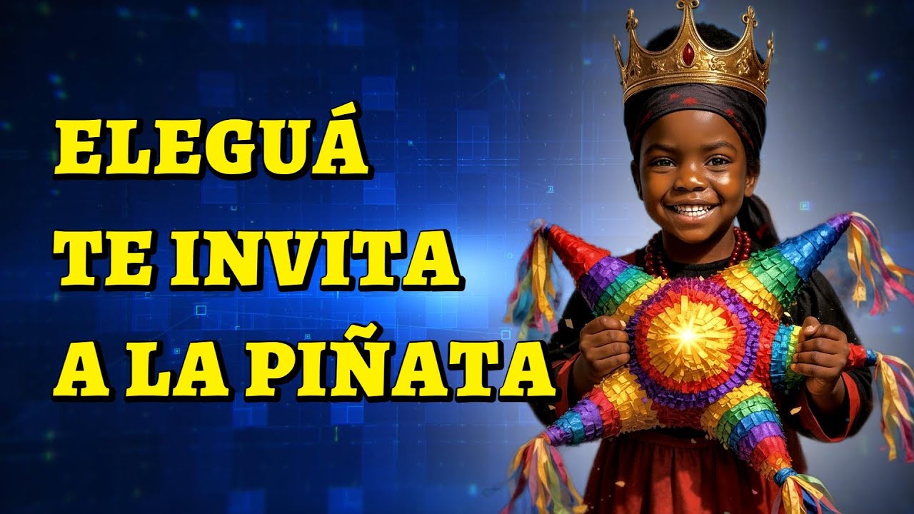 ¡Así se celebra a Eleguá con niños! La piñata sagrada que abre caminos