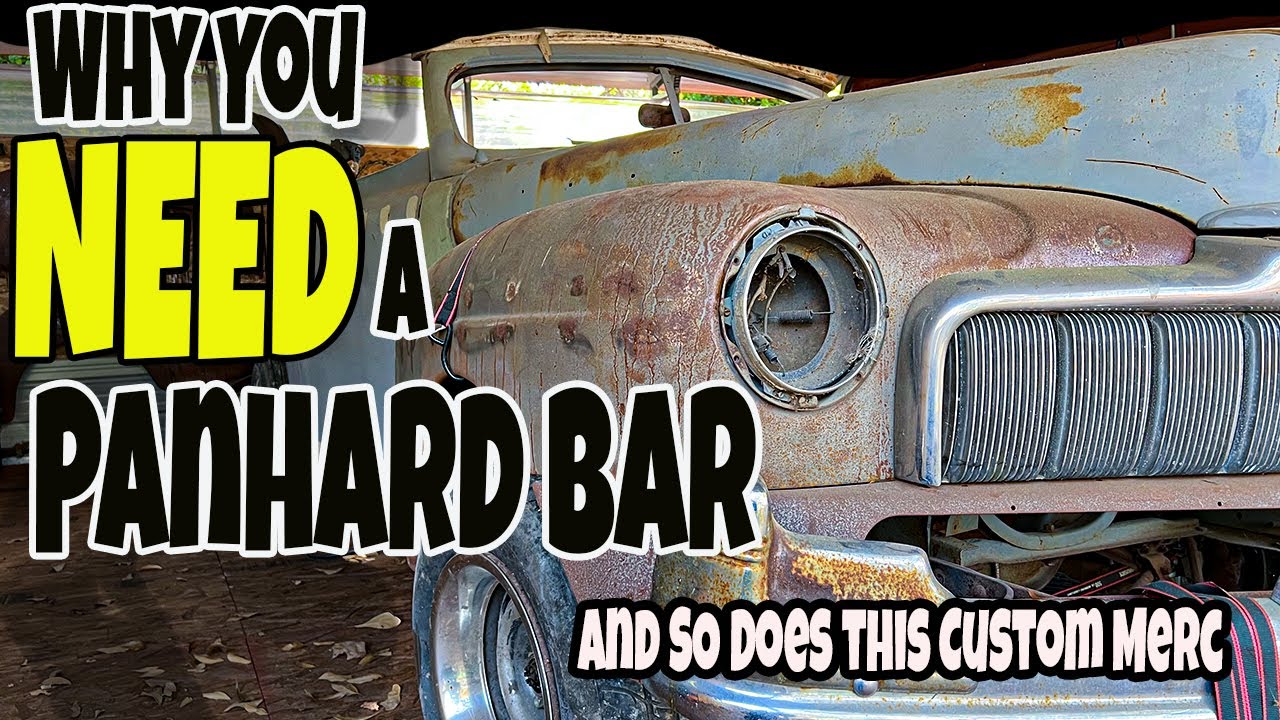 ВАМ НУЖНА РУЛЕВАЯ КОЛОНКА PANHARD??? - Этому Mercury Custom 1947 года ОПРЕДЕЛЕННО НУЖНА!