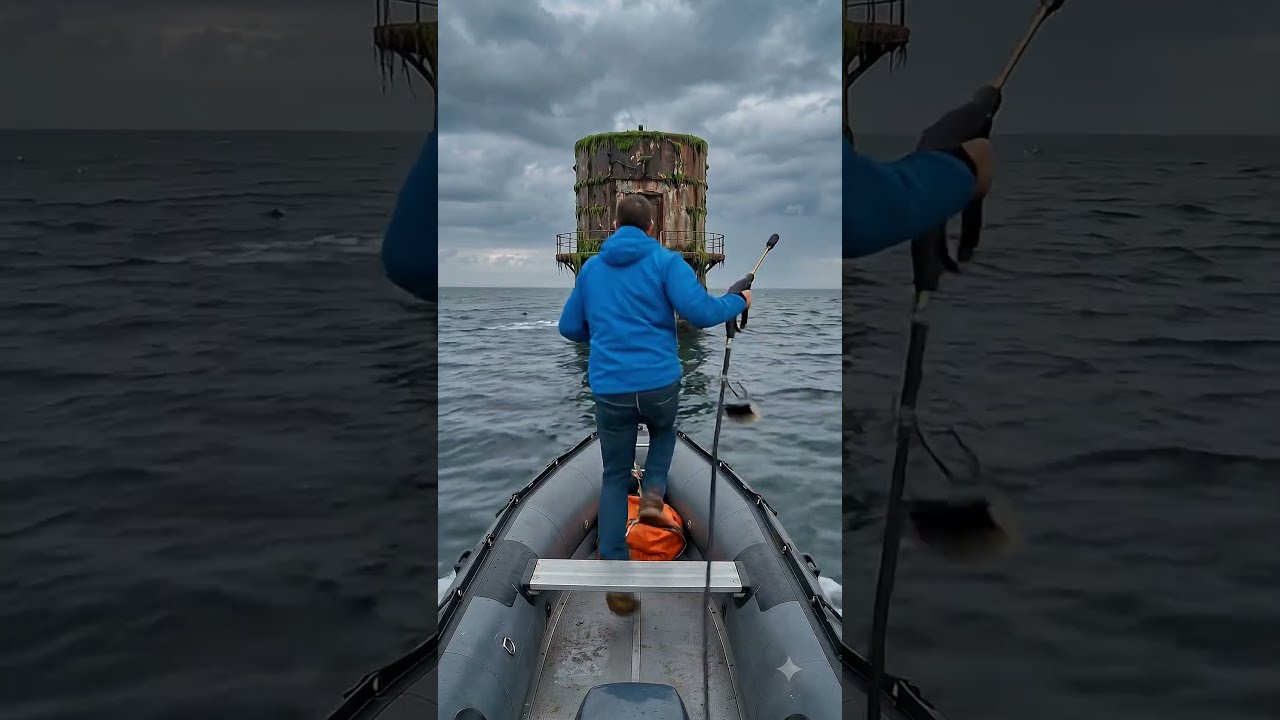 Restoring a Destroyed Offshore Tower Into a Luxury Cabin #restorerush