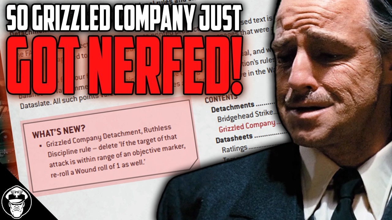 So Grizzled Company got NERFED... | Astra Militarum | Warhammer 40,000