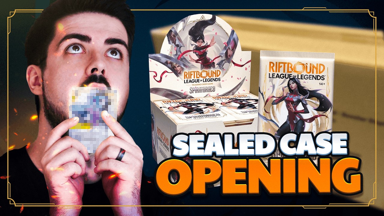 THIS CASE WAS COMPLETELY CRACKED ?! 🤩🔥 - Riftbound Spiritforged Case Opening