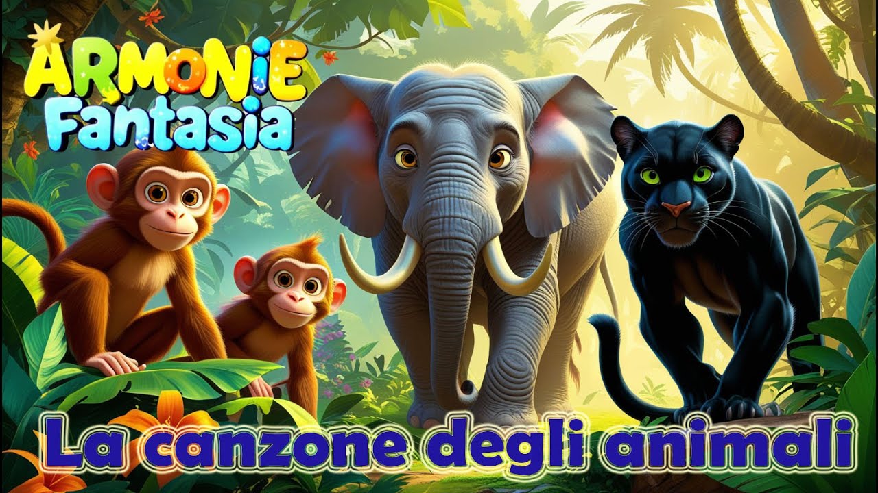 La Canzone degli Animali | Canzone per bambini | Canzoni per bambini