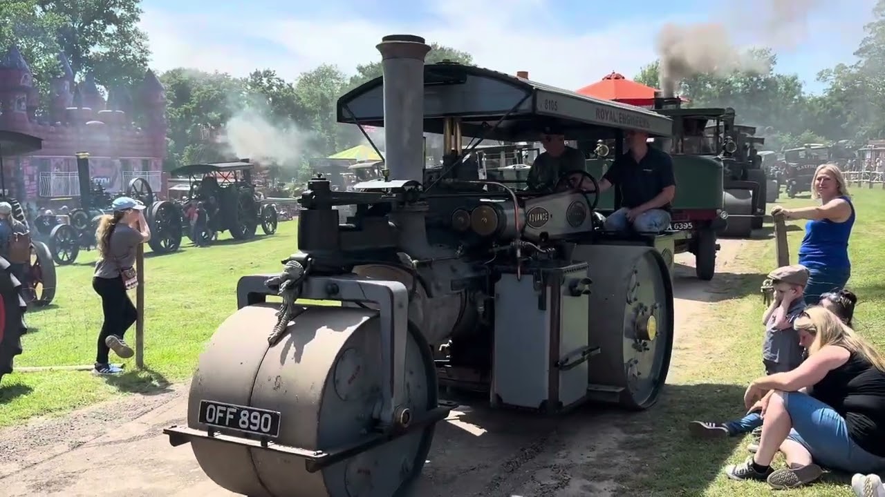 Tinkers Park Steam Engine Rally, 31 May 2025 #steamengine #steamrally #steamroller #steamtrain