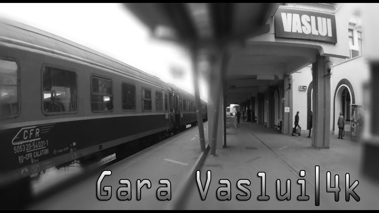 Gara din Vaslui filmare 4k| Vaslui train station in 4k resolution