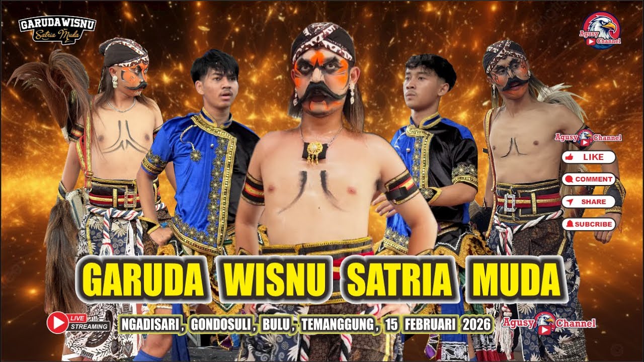 LIVE GWSM GARUDA WISNU SATRIA MUDA DAN MSB, NGADISARI, GONDOSULI, BULU, TEMANGGUNG, 15 FEBRUARI 2026