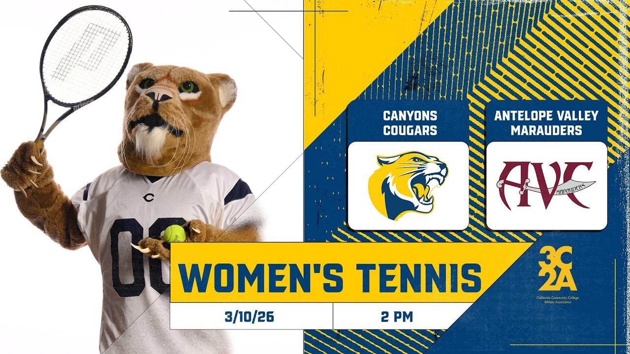 Canyons Women's Tennis vs Antelope Valley - 3/10/26 - 2pm