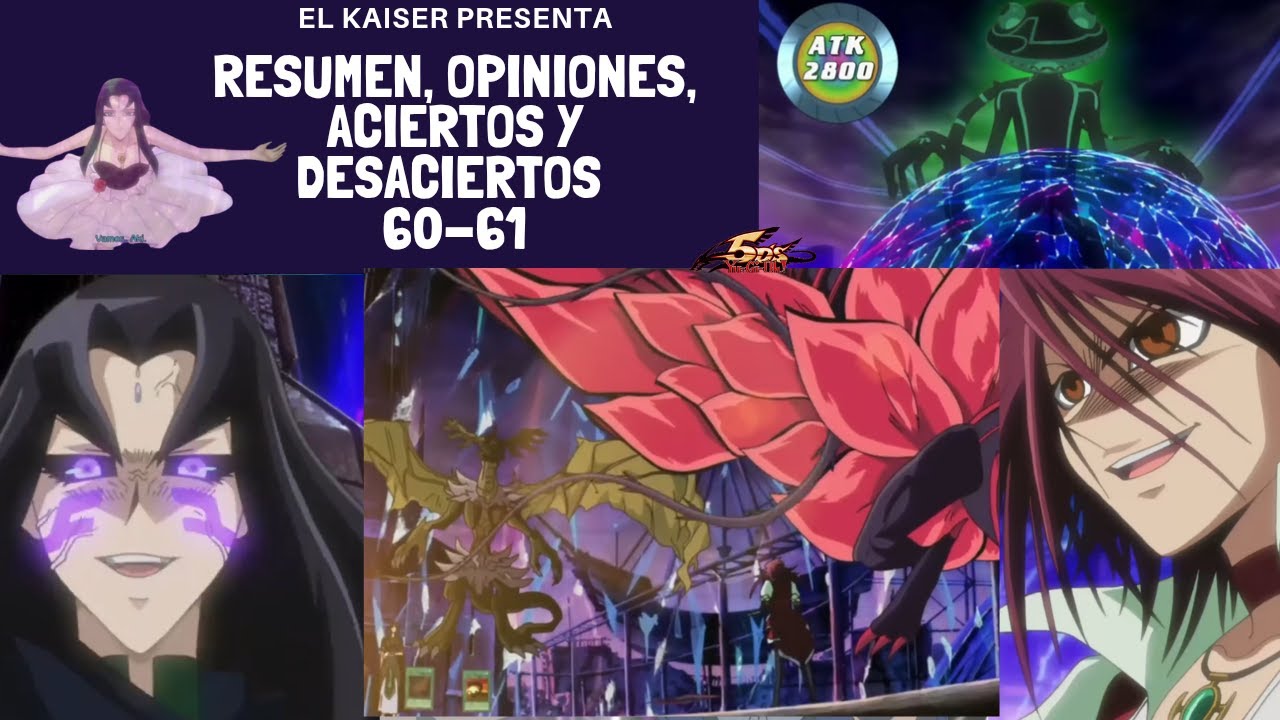 MISTY VS AKI! Yu-Gi-Oh! 5DS! 60-61! RESUMEN, ACIERTOS Y DESACIERTOS!  COMO DUELEN ESTOS CAPITULOS
