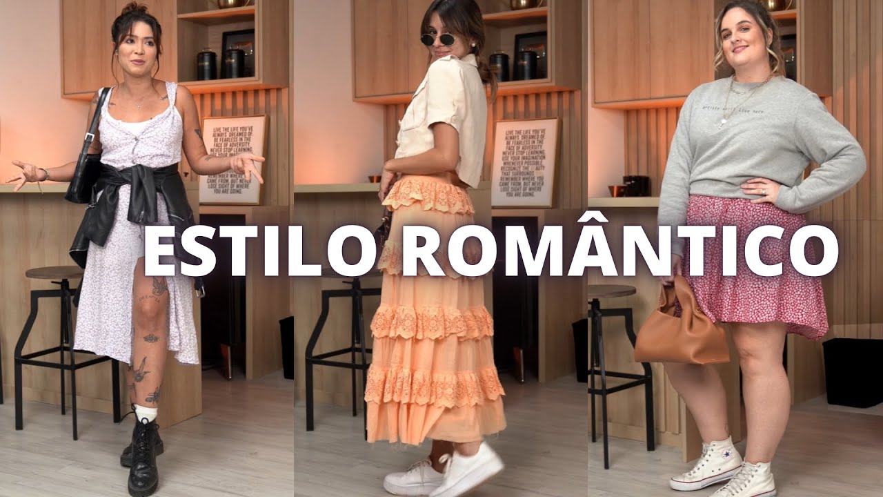 Como montar looks no estilo romântico - Viihrocha