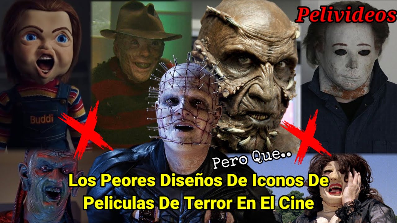 Los Mayores Nerfeos De Iconos De Terror | Pelivideos Oficial