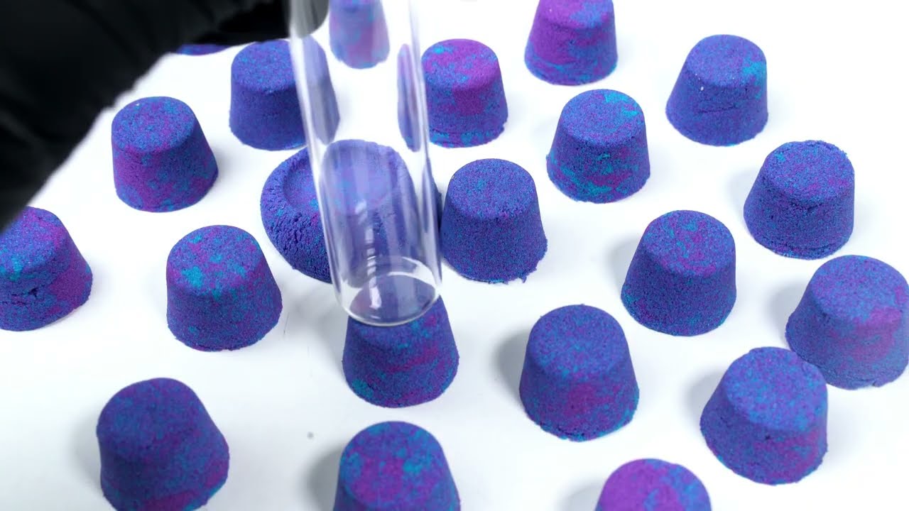 Kinetic Sand Cutting | ASMR Sand Cutting Sounds | Sand Slicing (No Music)