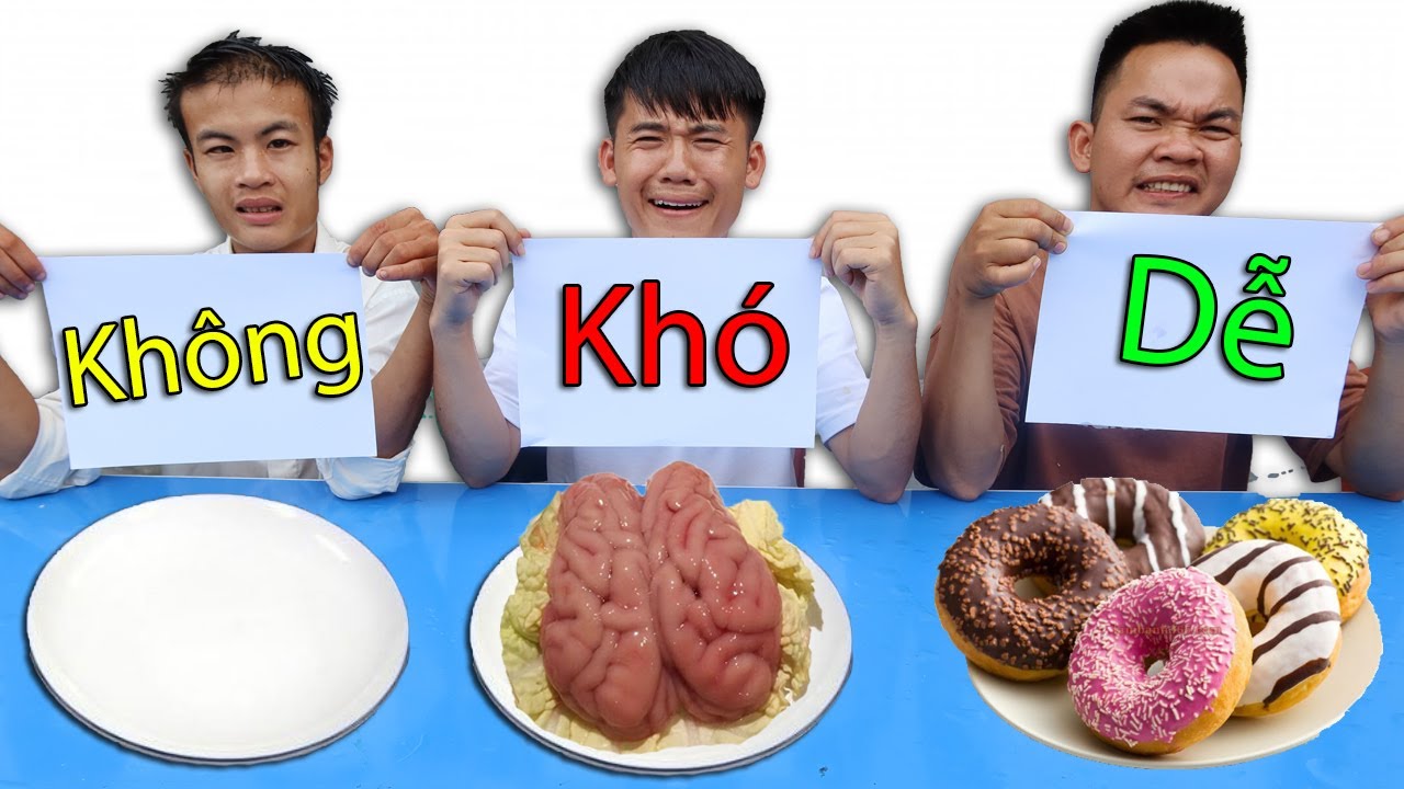 Hưng Troll | Thử Thách Đồ Ăn Theo KHÔNG KHÓ DỄ Thắng Nhận 5 Triệu