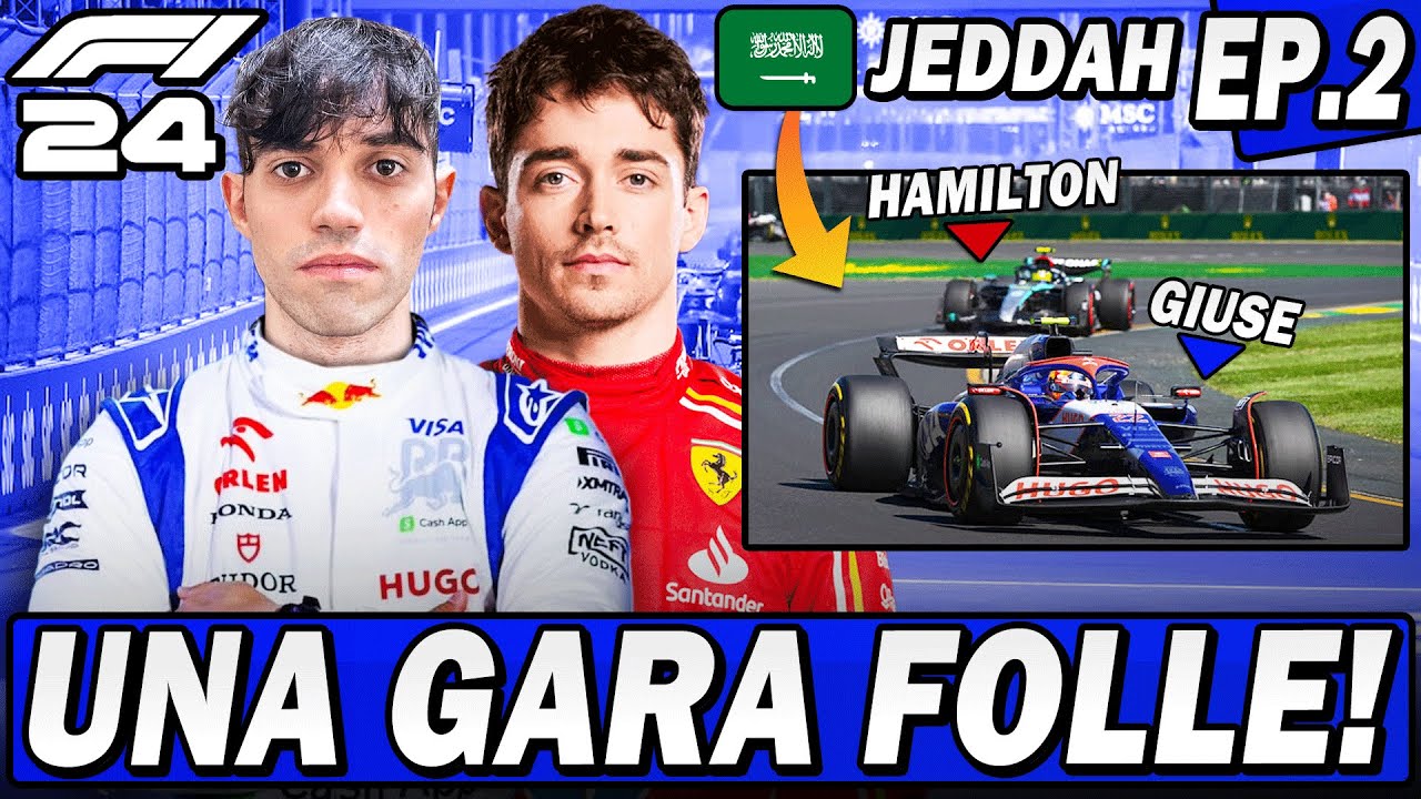 F1 24: UNA GARA DURISSIMA A JEDDAH IN ARABIA SAUDITA! EP.2