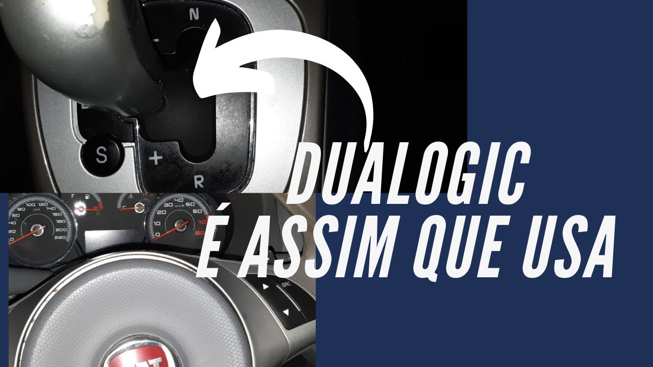 câmbio dualogic Fiat - como usar passo a passo