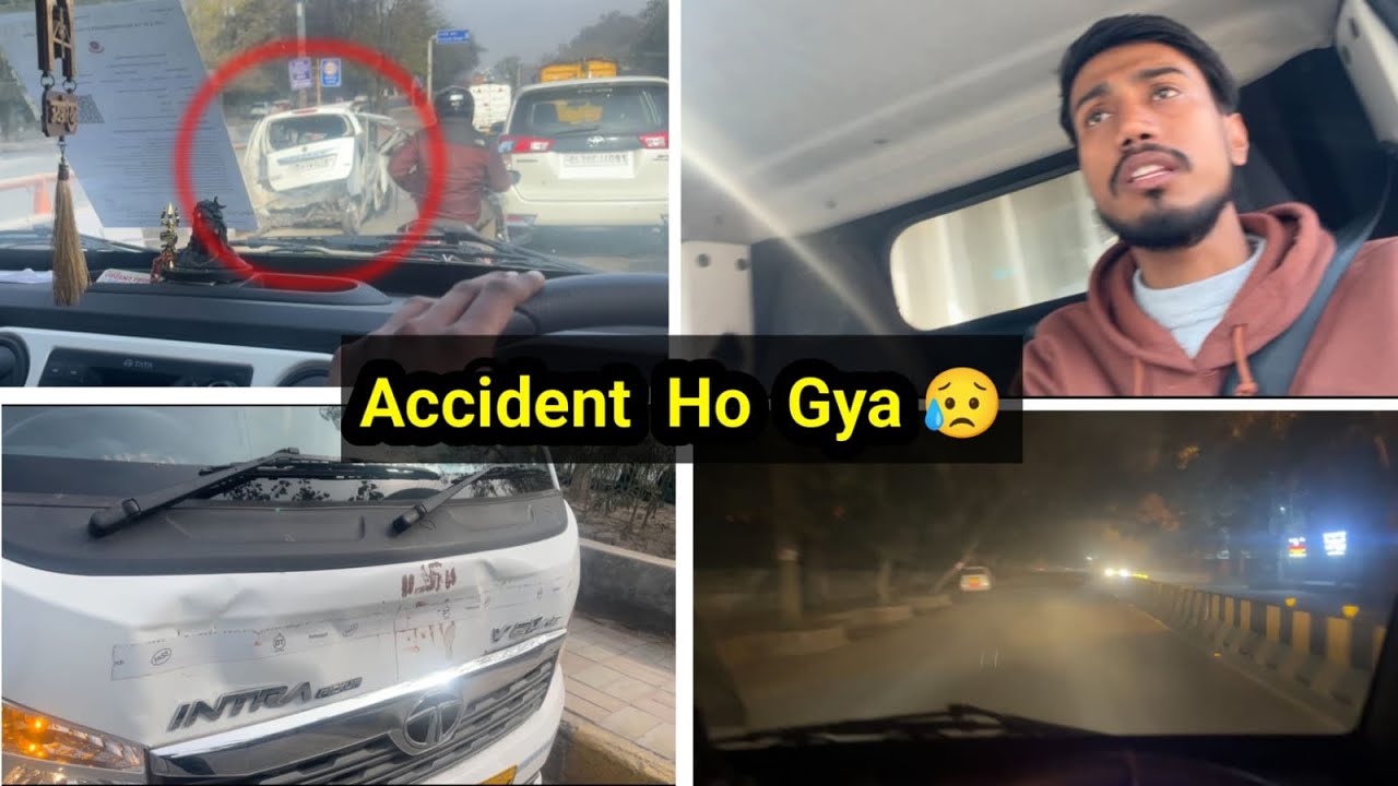 Aaj Ka Din Hi kharap Hain 😞 Har Jagah Nuksan 😢    #driving #trending #accident #vlog 