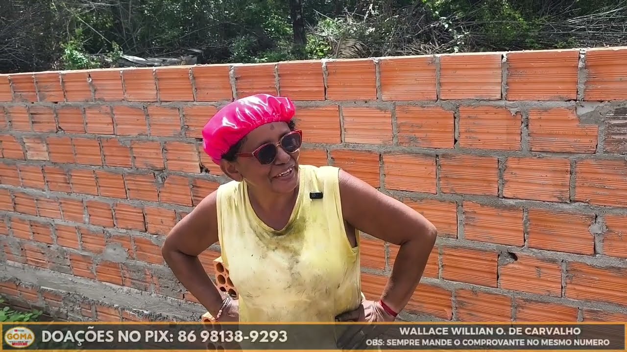 CASA ESTÁ FICANDO BOA E JÁ FALTA MATERIAL